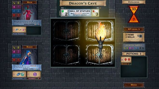 One Deck Dungeon PC Crack