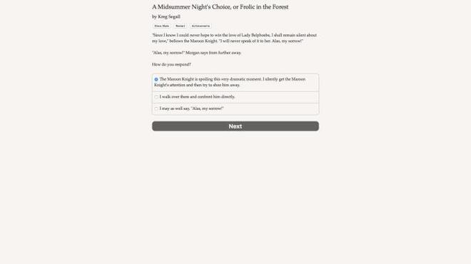 A Midsummer Night's Choice PC Crack