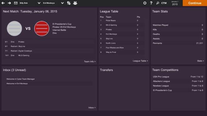 Cyber Team Manager PC Crack