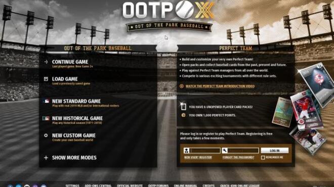 Out of the Park Baseball 20 Torrent Download