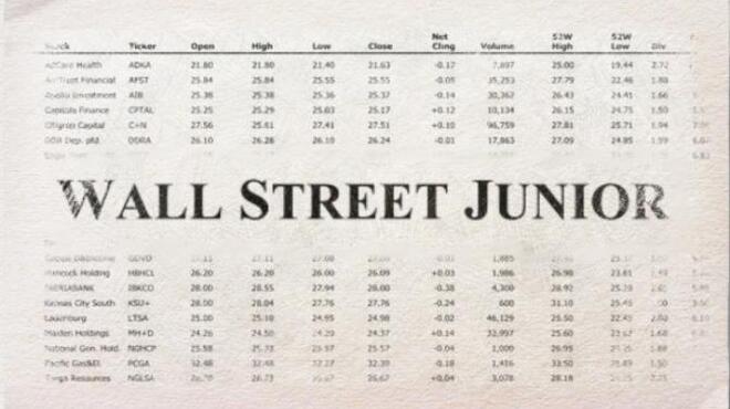 Wall Street Junior Free Download