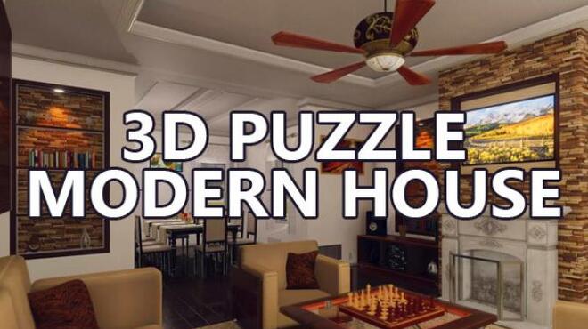 3D PUZZLE - Modern House Free Download