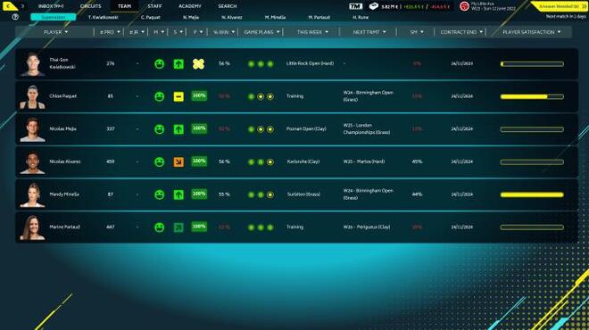 Tennis Manager 2022 PC Crack