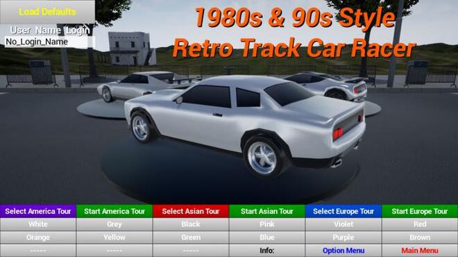 1980s90s Style - Retro Track Car Racer PC Crack