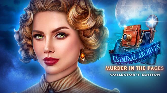 Criminal Archives: Murder in the Pages Collector's Edition Free Download